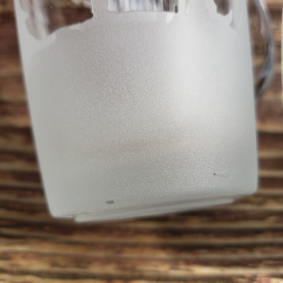 SOLS Starbucks 2009 Etched Glass Coffee Cups [2] - Picture 9 of 12